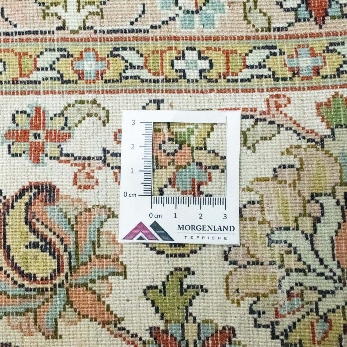 Jedwabny dywan - Kashmir Silk - 274 x 184 cm - beżowy