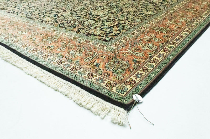 Jedwabny dywan - Kashmir Silk - 315 x 214 cm - niebieski