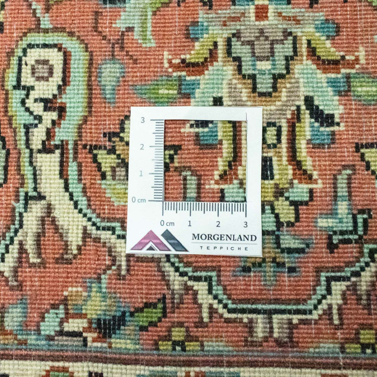 Jedwabny dywan - Kashmir Silk - 315 x 214 cm - niebieski