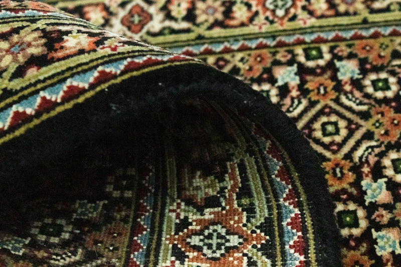 Dywan perski - Bijar - 135 x 69 cm - czarny