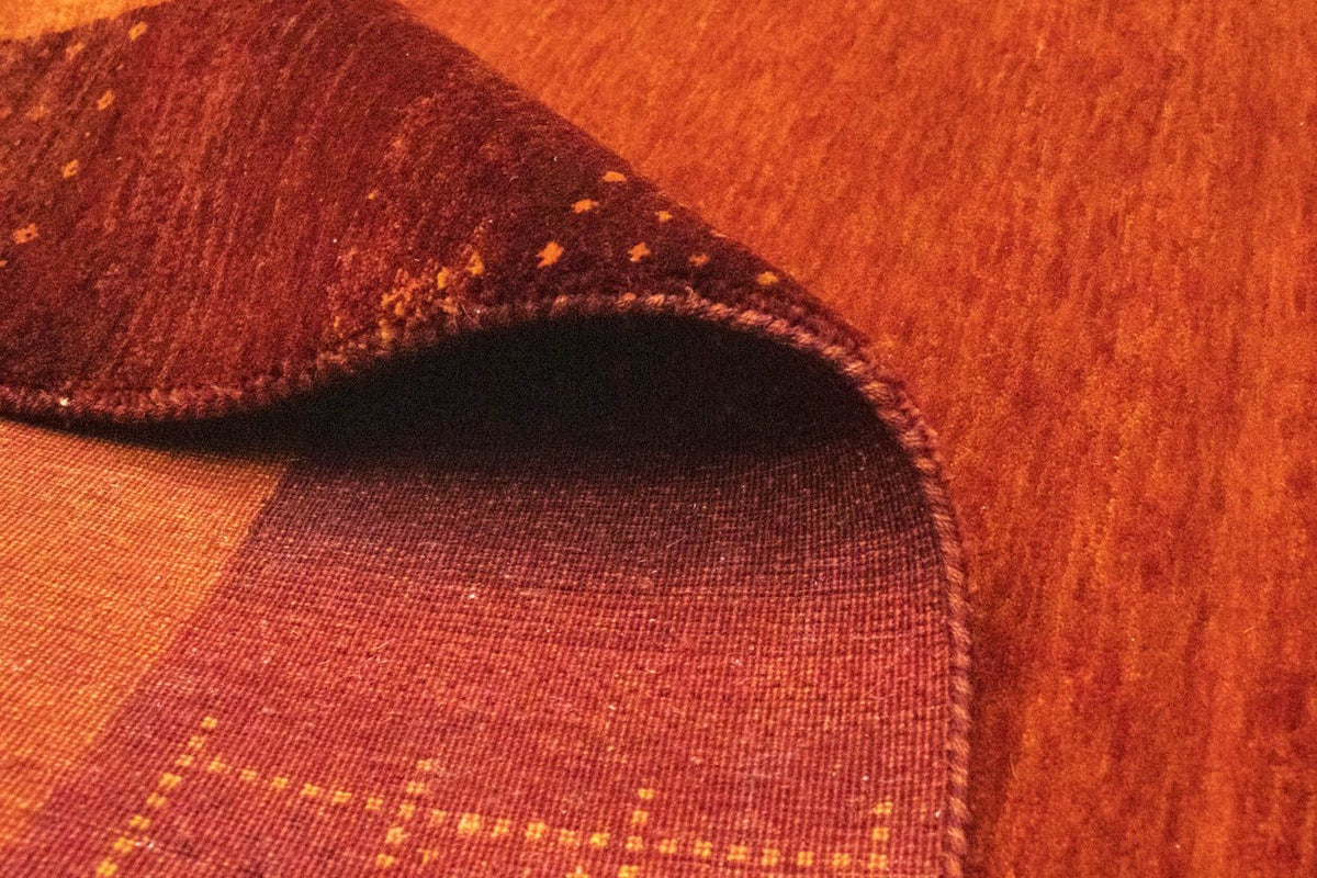 Dywan Gabbeh - Loribaft Perski - 301 x 198 cm - czerwony