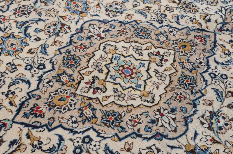 Dywan perski - Keshan - 300 x 198 cm - beżowy