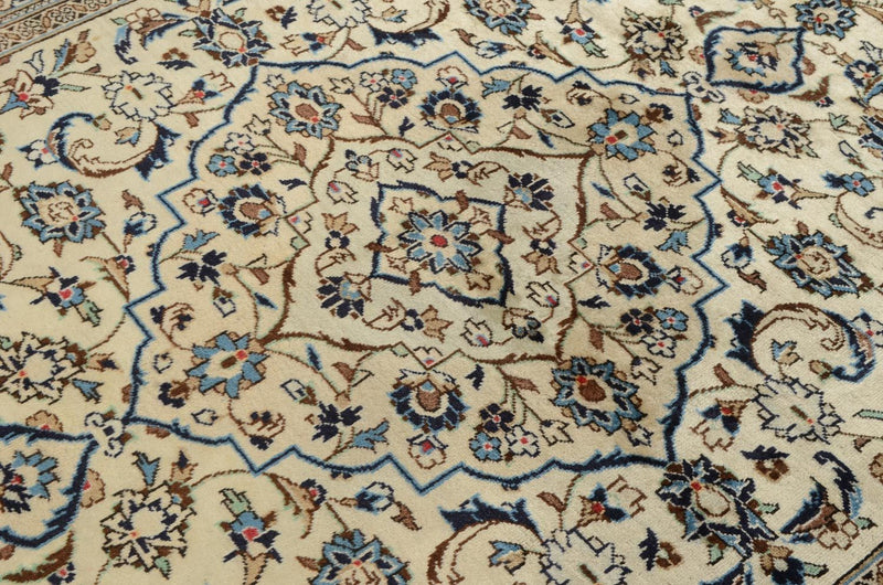 Dywan perski - Keshan - 302 x 194 cm - beżowy