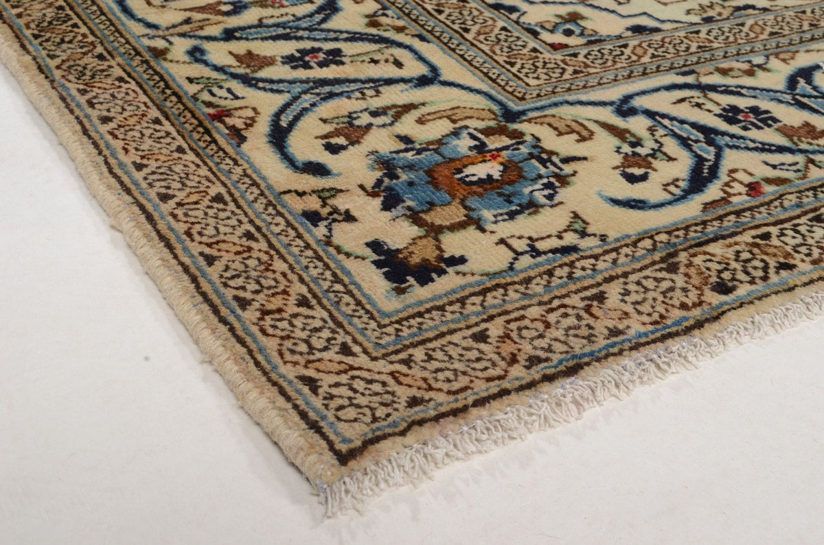 Dywan perski - Keshan - 302 x 194 cm - beżowy