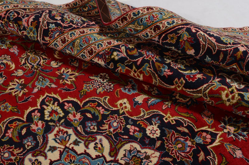 Dywan perski - Keshan - 352 x 245 cm - czerwony