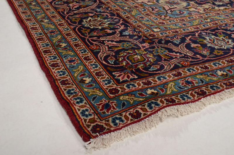 Dywan perski - Keshan - 353 x 244 cm - czerwony