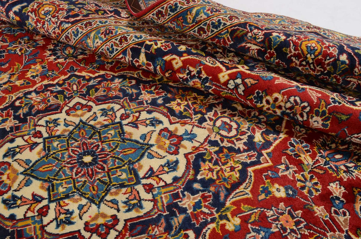 Dywan perski - Keshan - 350 x 240 cm - czerwony