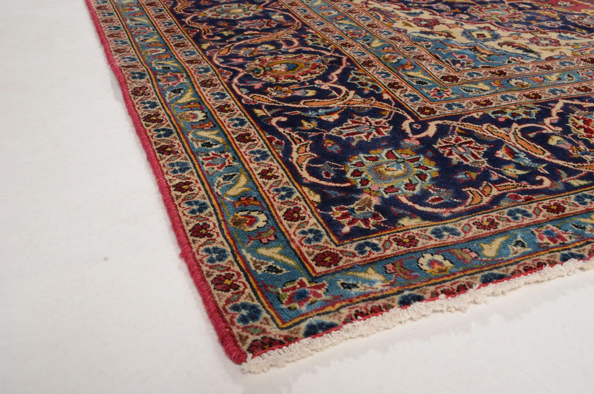 Dywan perski - Keshan - 344 x 243 cm - czerwony