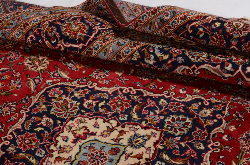 Dywan perski - Keshan - 363 x 247 cm - czerwony