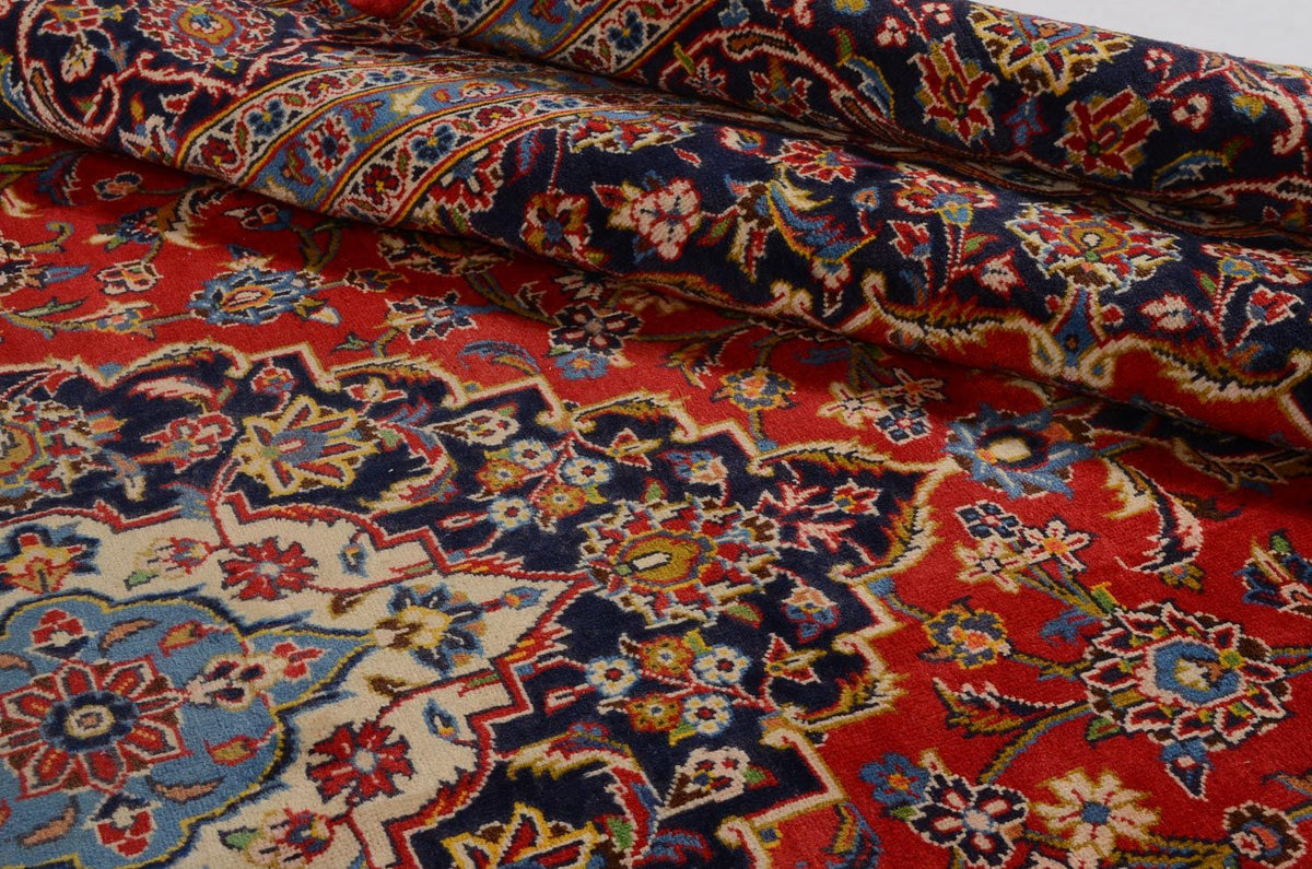 Dywan perski - Keshan - 350 x 242 cm - czerwony