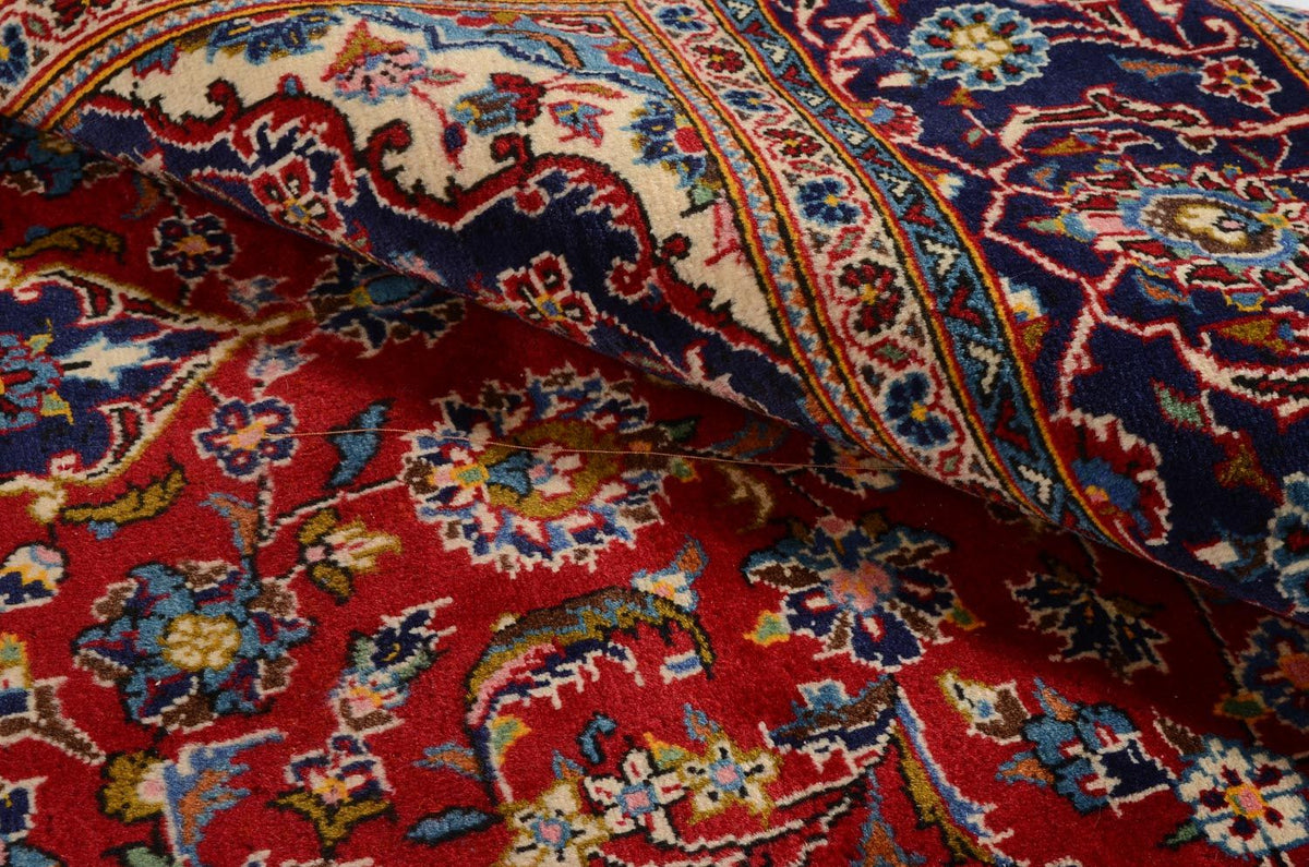 Dywan perski - Keshan - 305 x 198 cm - czerwony