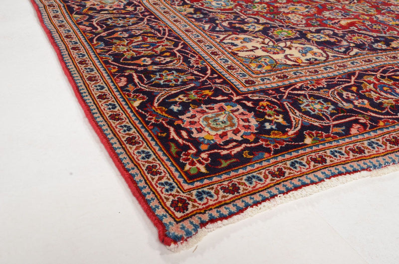 Dywan perski - Keshan - 297 x 200 cm - czerwony