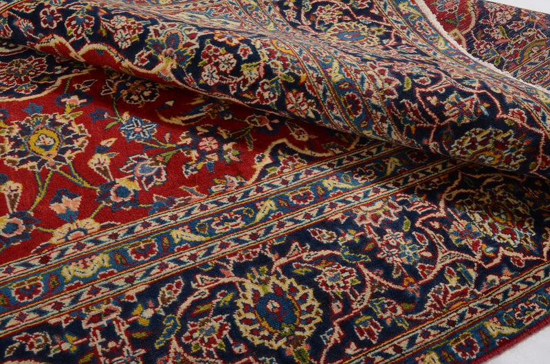 Dywan perski - Keshan - 286 x 194 cm - czerwony