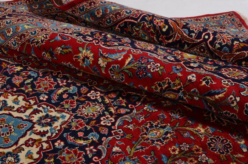 Dywan perski - Keshan - 352 x 246 cm - czerwony