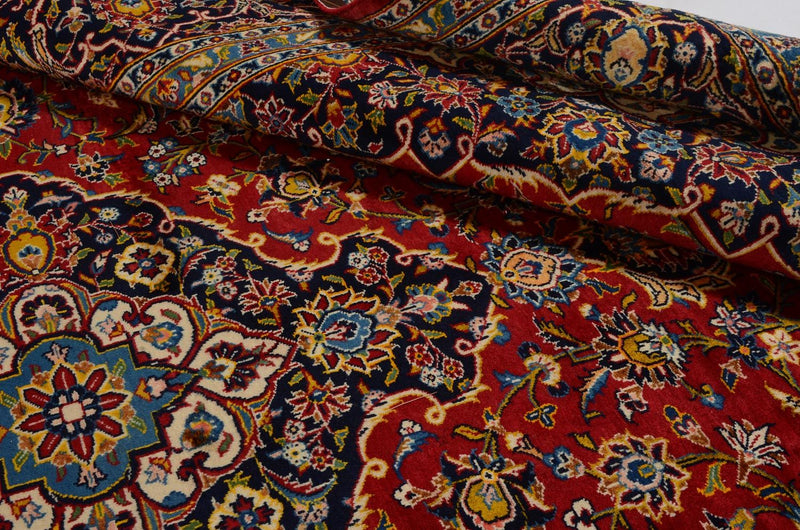 Dywan perski - Keshan - 360 x 255 cm - czerwony