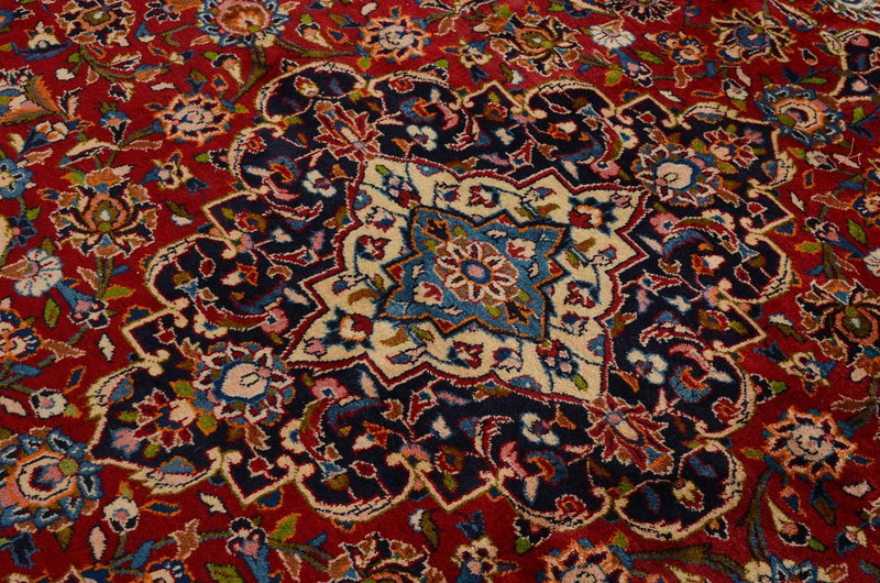 Dywan perski - Keshan - 365 x 258 cm - czerwony