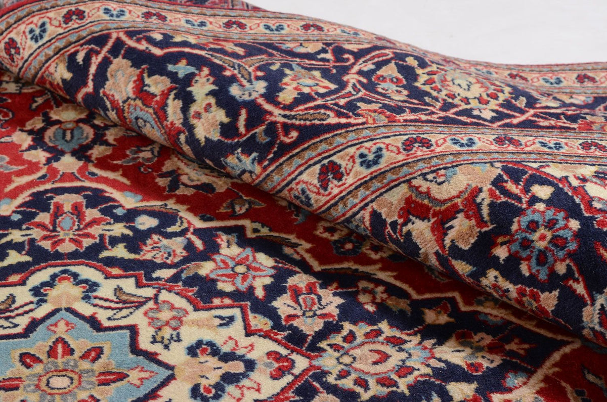 Dywan perski - Keshan - 297 x 195 cm - czerwony