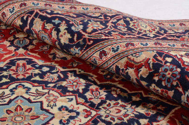 Dywan perski - Keshan - 297 x 195 cm - czerwony