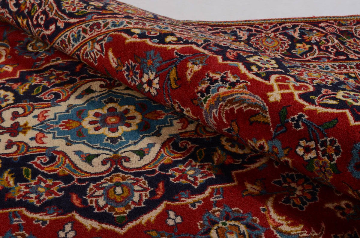Dywan perski - Keshan - 261 x 180 cm - czerwony