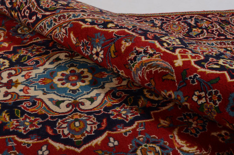 Dywan perski - Keshan - 261 x 180 cm - czerwony
