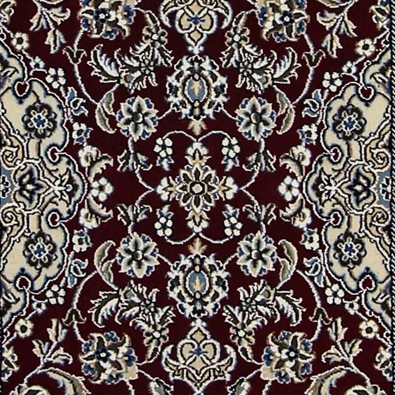 Biegacz Dywan perski - Nain - Królewski - 197 x 62 cm - ciemnoniebieski