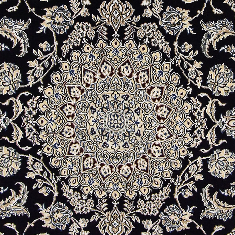 Dywan perski - Nain - Królewski - 249 x 155 cm - ciemnoniebieski