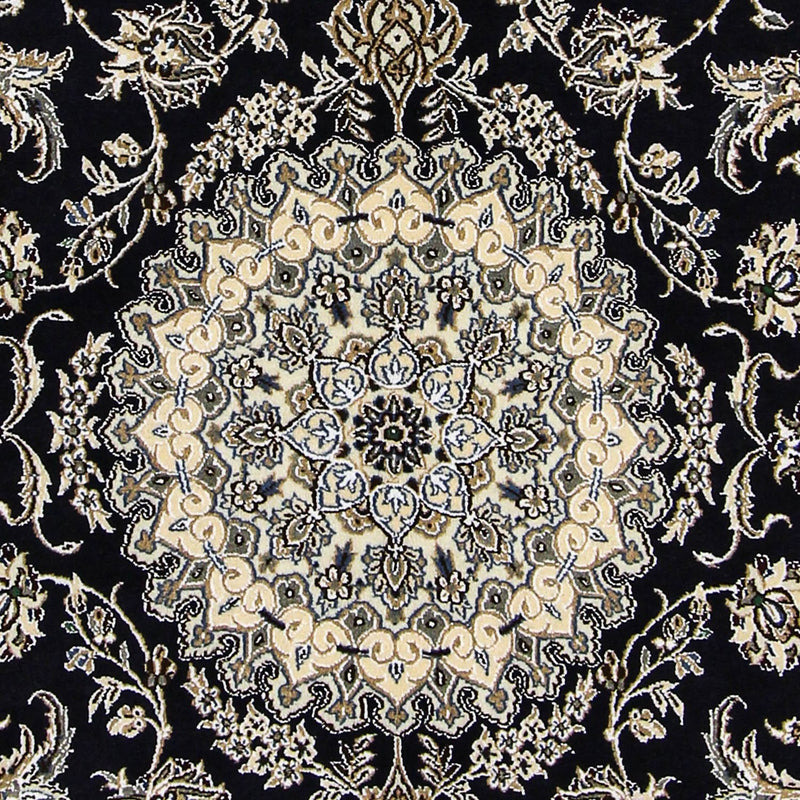 Dywan perski - Nain - Królewski - 255 x 154 cm - ciemnoniebieski