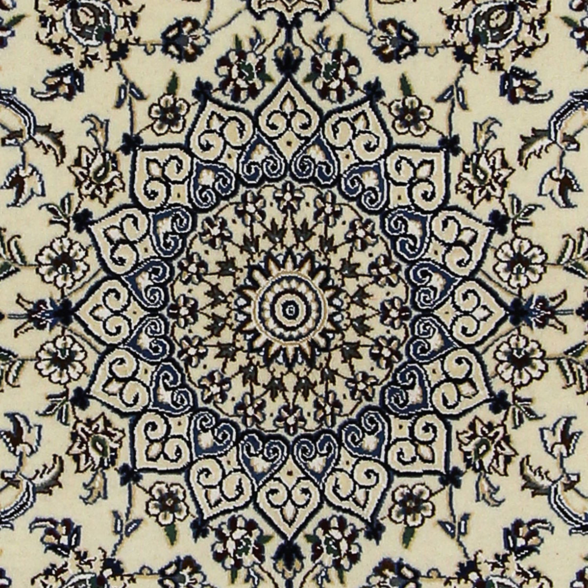 Dywan perski - Nain - Królewski - 180 x 118 cm - beżowy