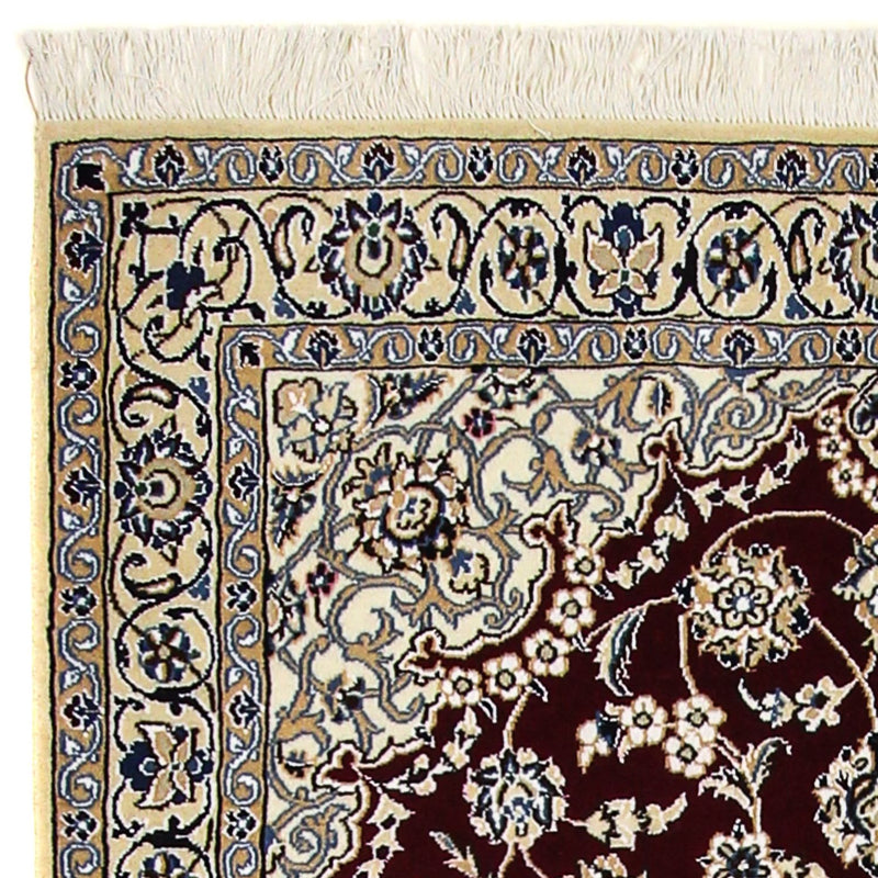 Dywan perski - Nain - Królewski - 177 x 118 cm - ciemna czerwień