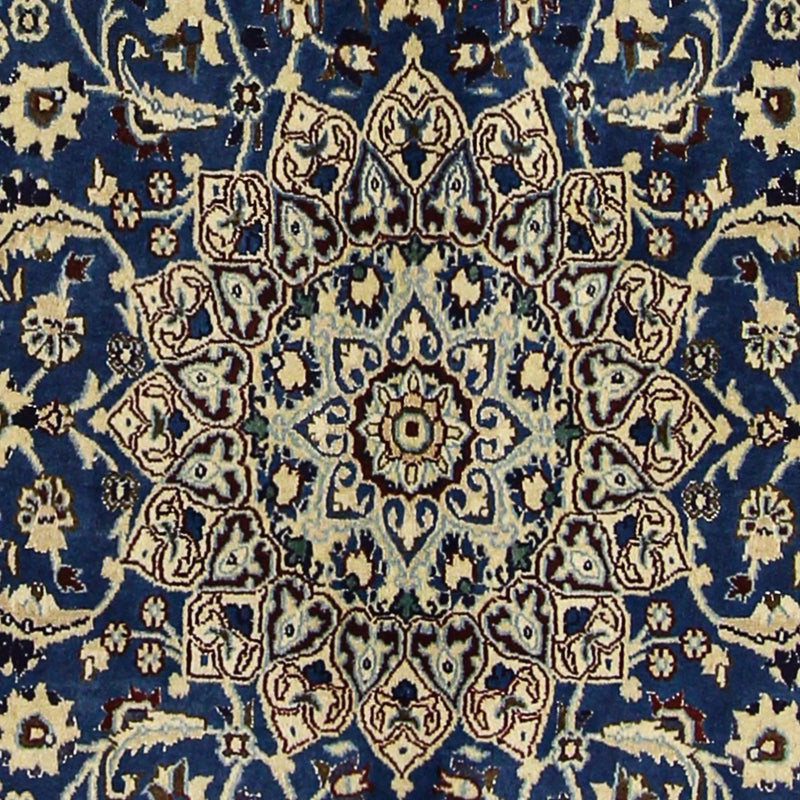 Dywan perski - Nain - Królewski - 202 x 125 cm - ciemnoniebieski