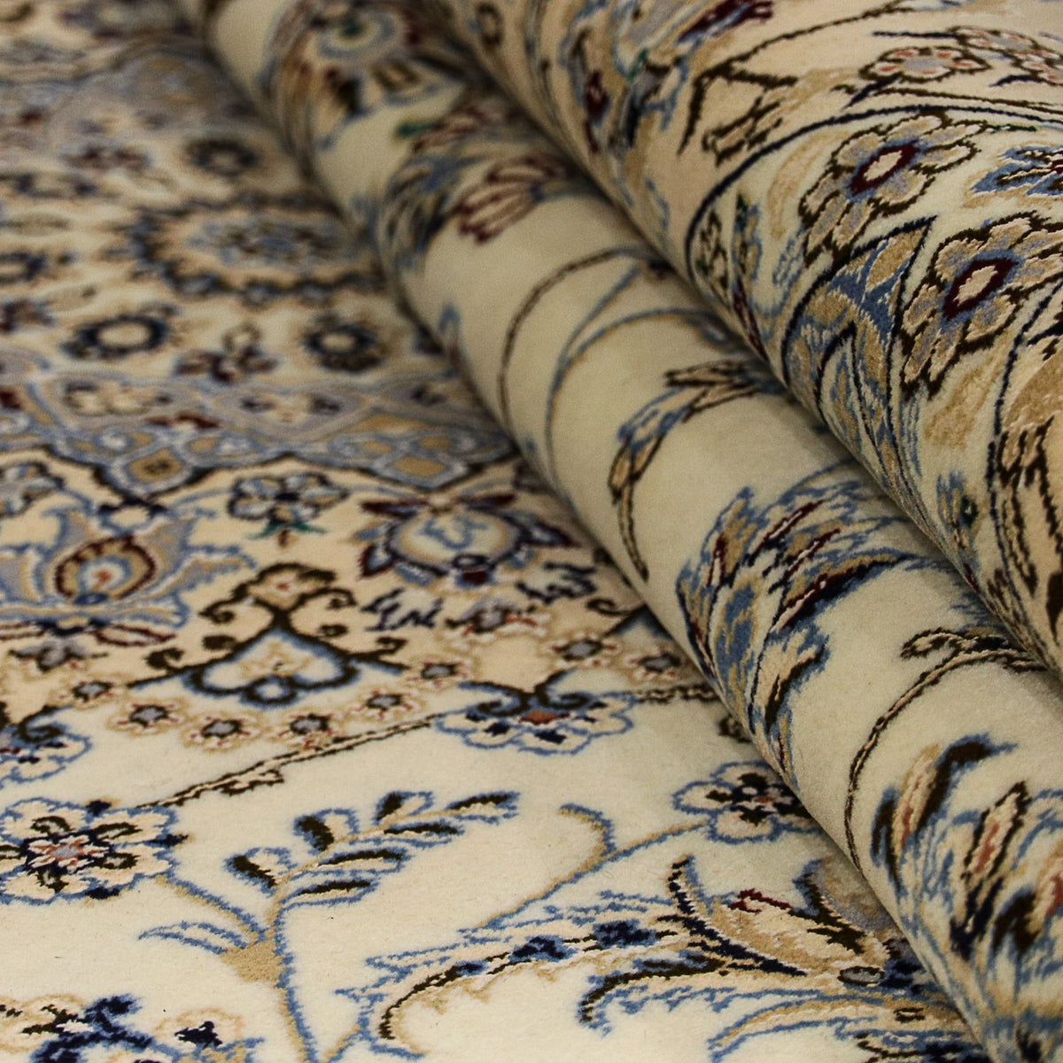 Dywan perski - Nain - Królewski - 305 x 205 cm - beżowy