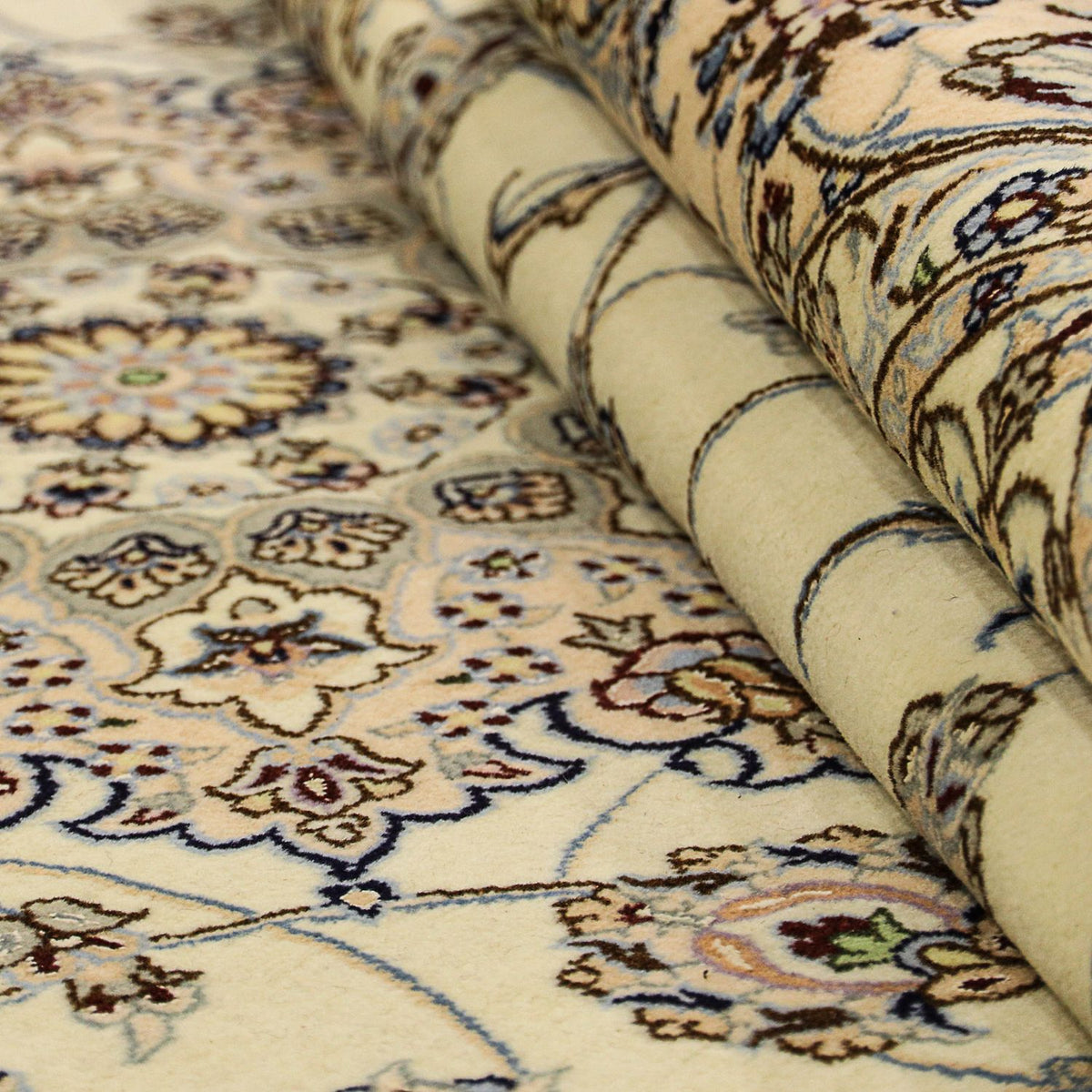 Dywan perski - Nain - Królewski - 302 x 205 cm - beżowy