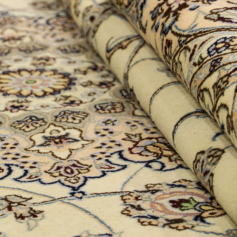 Dywan perski - Nain - Królewski - 302 x 205 cm - beżowy