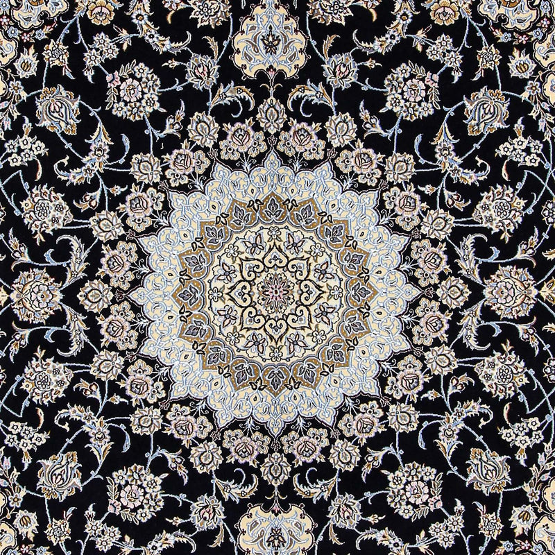 Dywan perski - Nain - Królewski - 356 x 248 cm - ciemnoniebieski