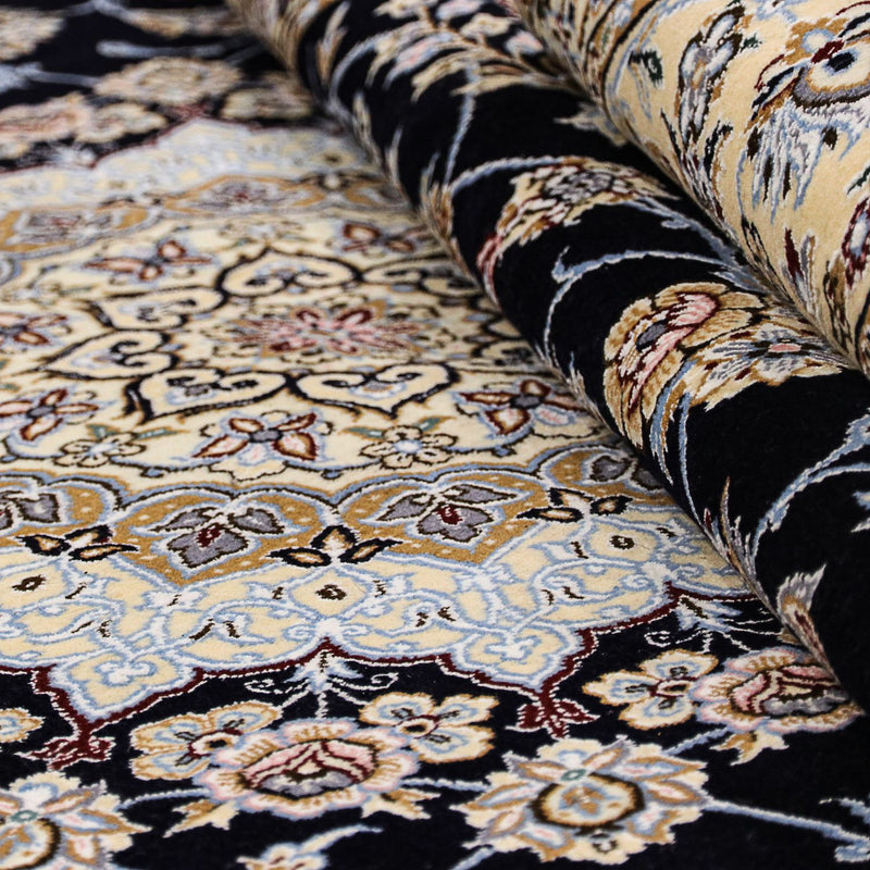 Dywan perski - Nain - Królewski - 356 x 248 cm - ciemnoniebieski