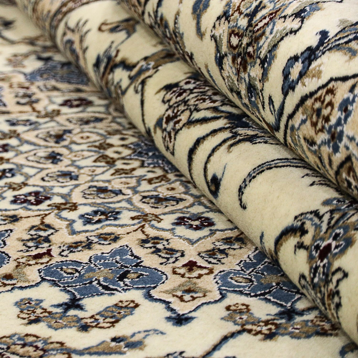 Dywan perski - Nain - 354 x 245 cm - beżowy