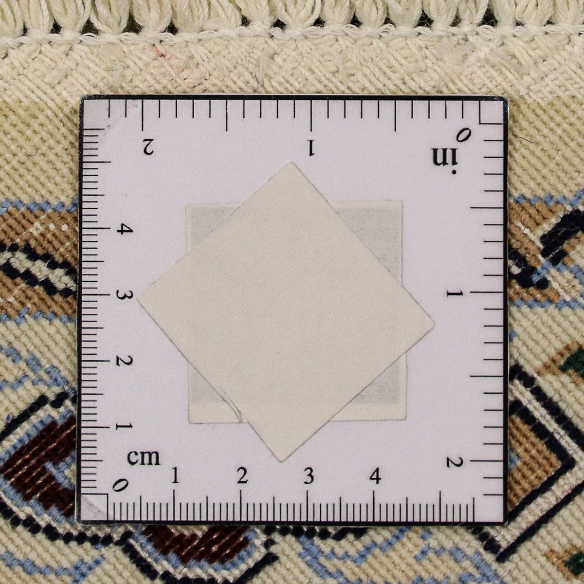 Dywan perski - Nain - Premium okrągły  - 200 x 200 cm - beżowy