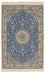 Dywan perski - Nain - Premium - 167 x 107 cm - niebieski