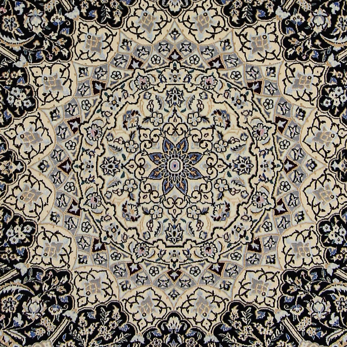 Dywan perski - Nain - Premium - 190 x 128 cm - beżowy