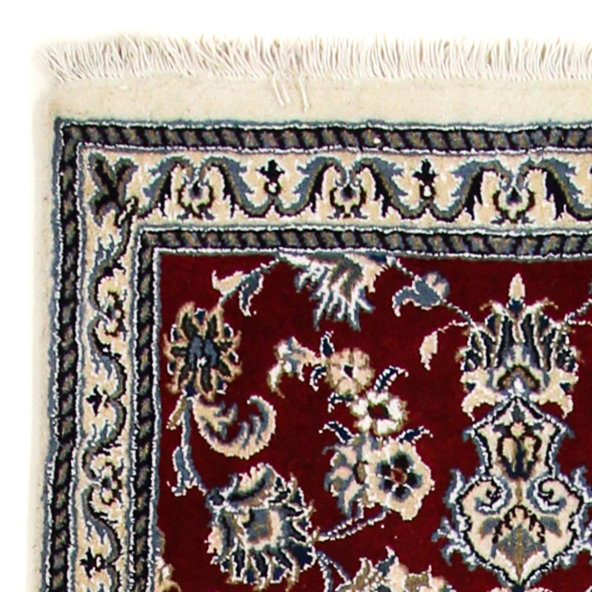 Biegacz Dywan perski - Nain - 290 x 82 cm - ciemna czerwień