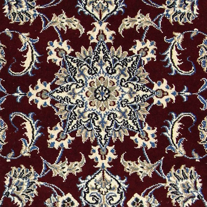 Biegacz Dywan perski - Nain - 286 x 78 cm - ciemna czerwień