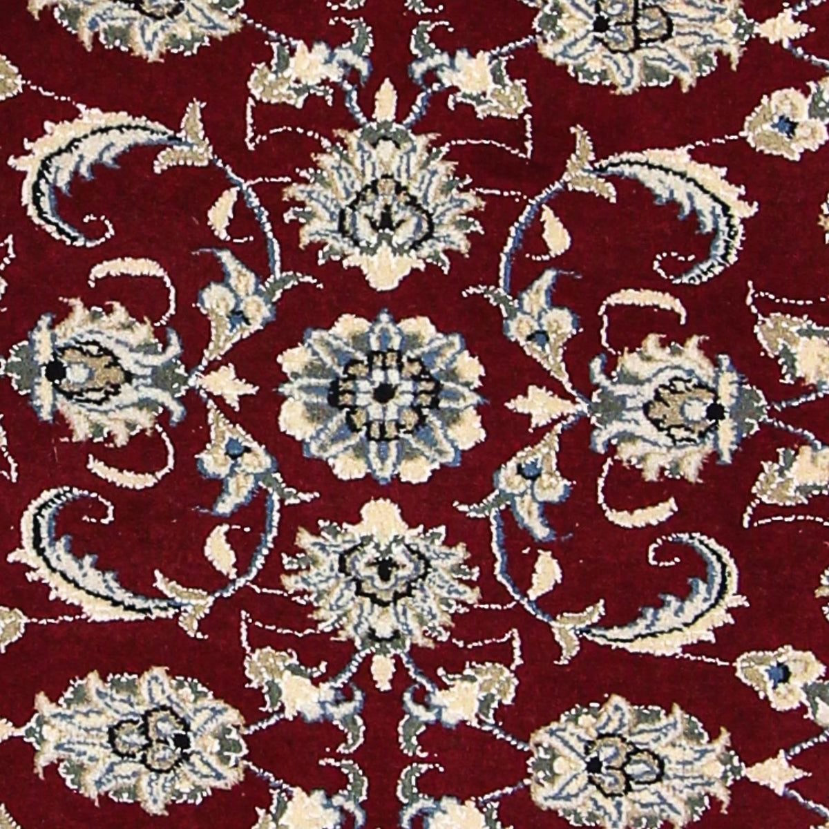 Biegacz Dywan perski - Nain - 265 x 80 cm - ciemna czerwień