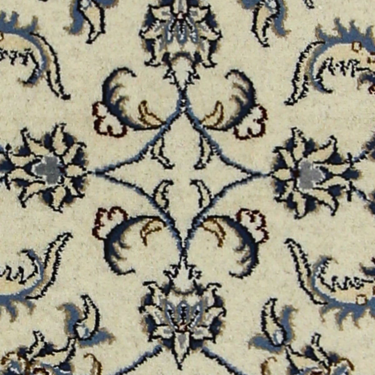 Biegacz Dywan perski - Nain - 194 x 80 cm - beżowy