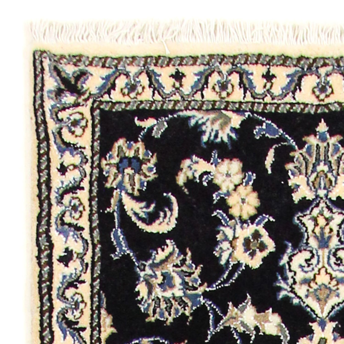 Biegacz Dywan perski - Nain - 310 x 78 cm - ciemnoniebieski