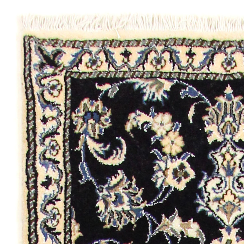 Biegacz Dywan perski - Nain - 310 x 78 cm - ciemnoniebieski