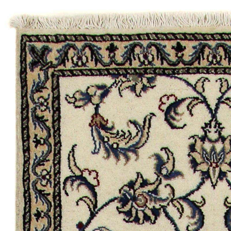 Biegacz Dywan perski - Nain - 300 x 77 cm - beżowy