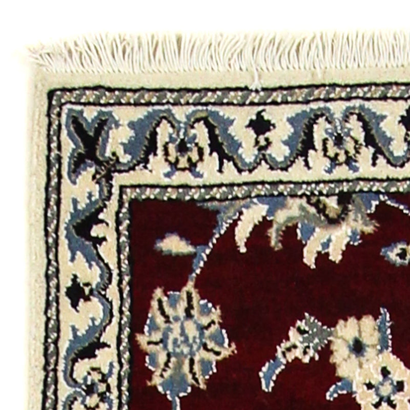 Biegacz Dywan perski - Nain - 197 x 80 cm - ciemna czerwień