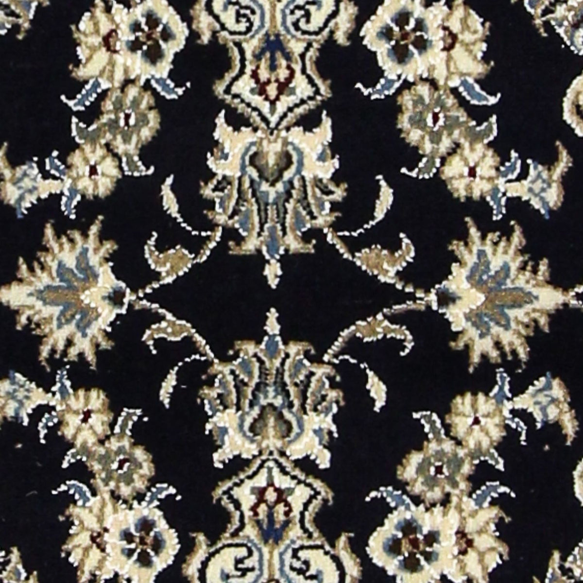 Biegacz Dywan perski - Nain - 192 x 78 cm - ciemnoniebieski