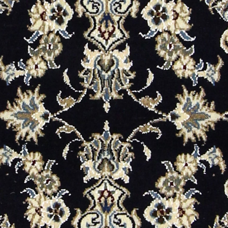 Biegacz Dywan perski - Nain - 192 x 78 cm - ciemnoniebieski