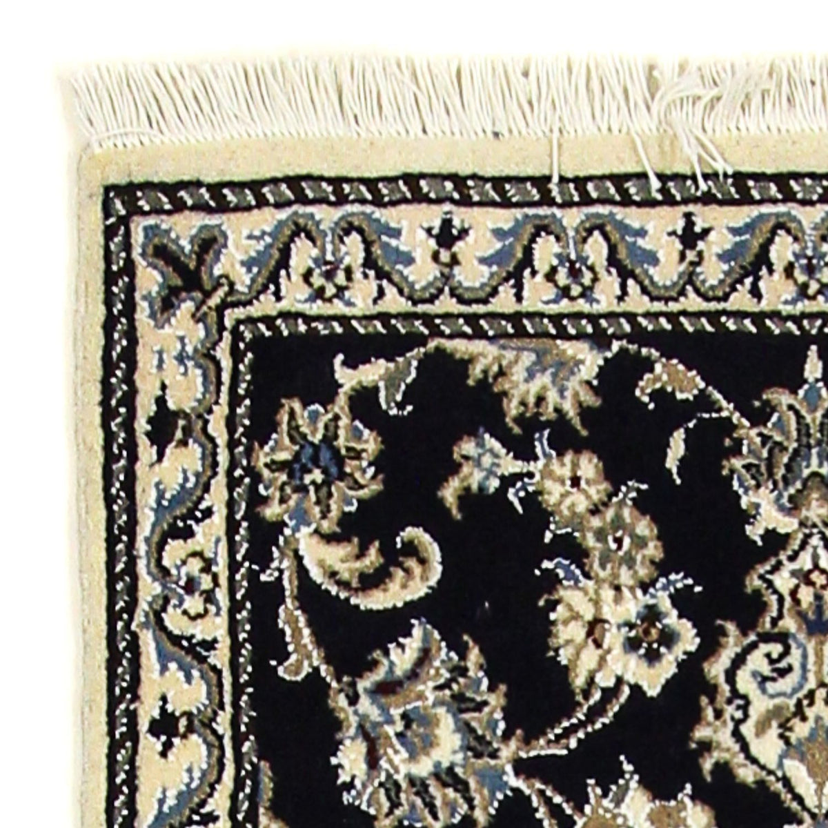 Biegacz Dywan perski - Nain - 192 x 78 cm - ciemnoniebieski